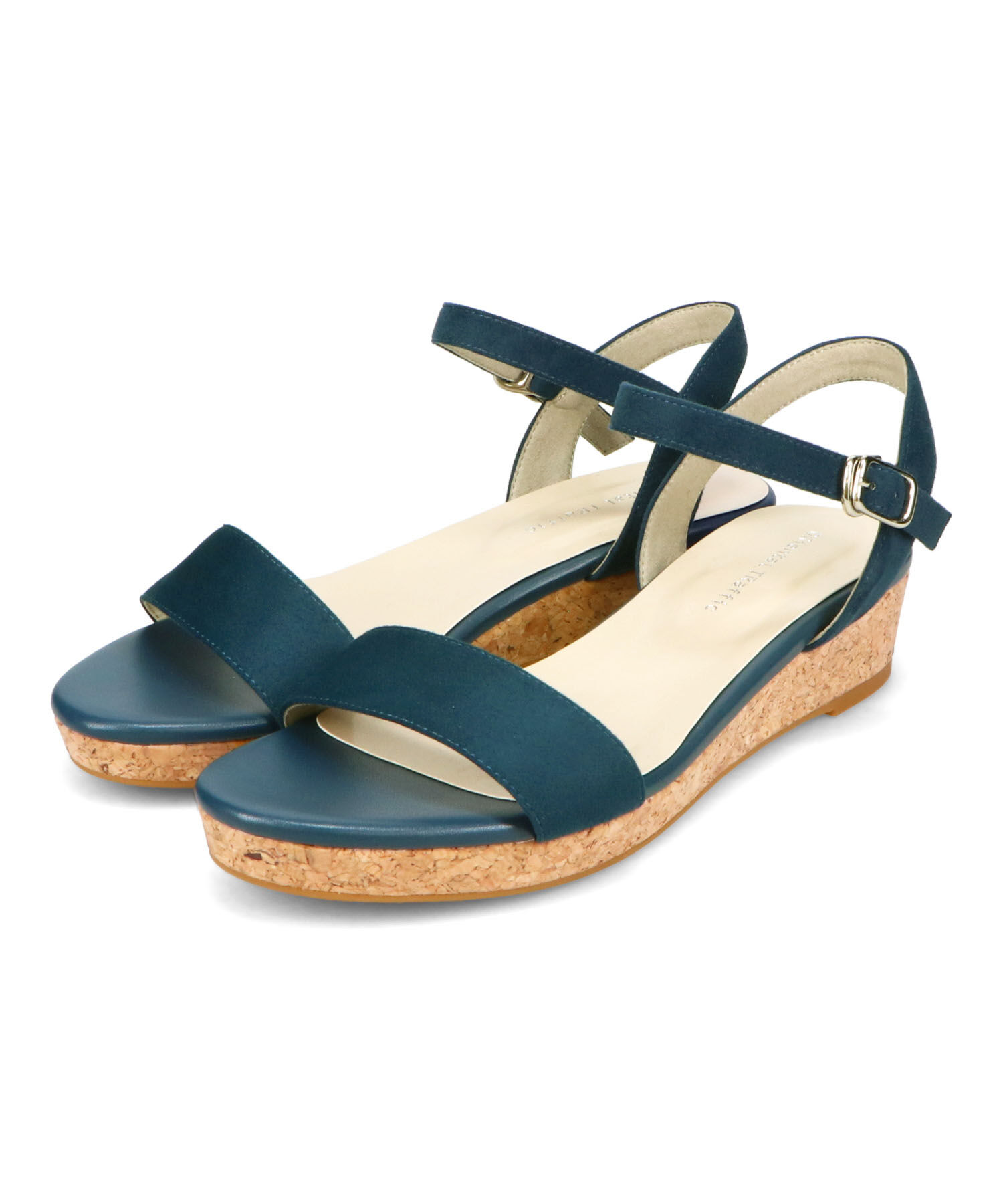 ORiental TRaffic「【WEB限定】ウエッジソールワンベルトサンダル/55203 サンダル 人気 トレンド 売れてる」|サンダル|