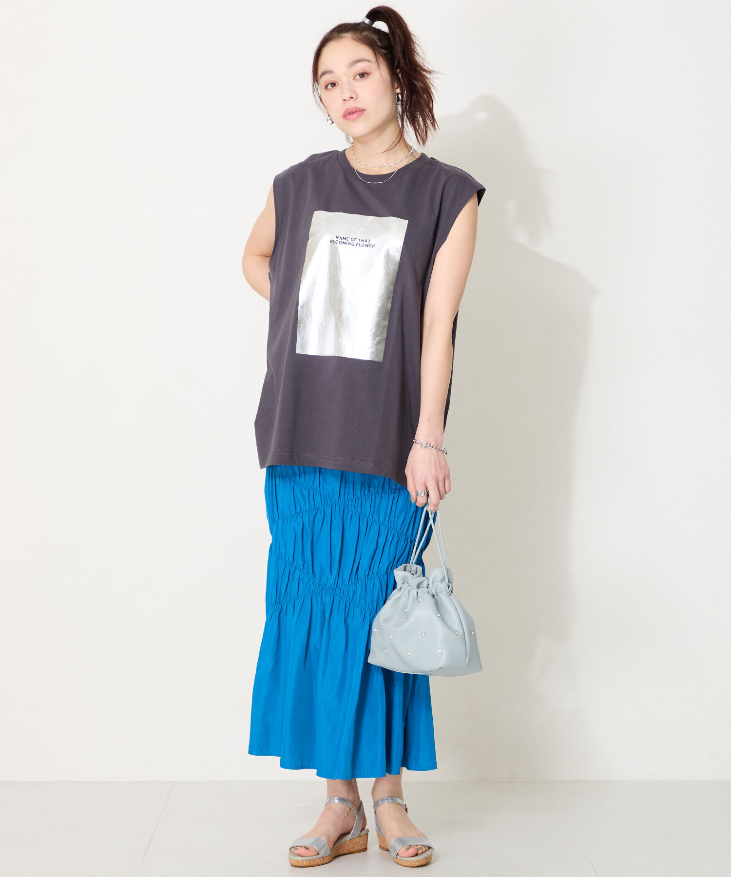 ORiental TRaffic「【WEB限定】ウエッジソールワンベルトサンダル/55203 サンダル 人気 トレンド 売れてる」|サンダル|