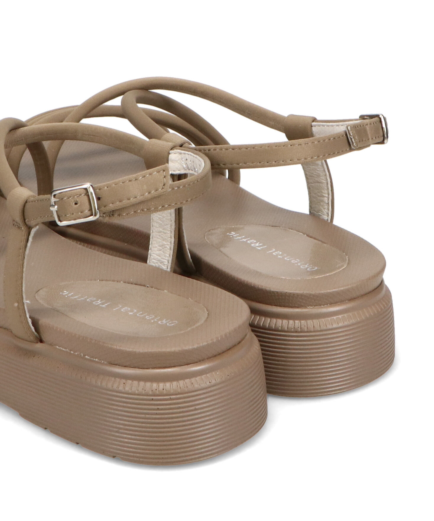 ORiental TRaffic「【WEB限定】チューブストラップスポーツサンダル/55204 厚底　スポサン 人気」|サンダル|