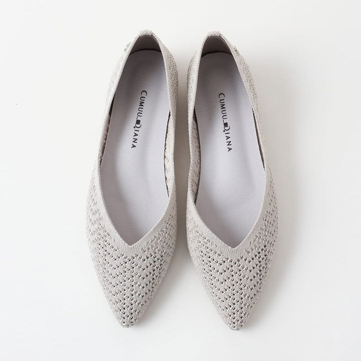 CUMUU＿DIANA「ニットシューズ　EI42855」|パンプス|