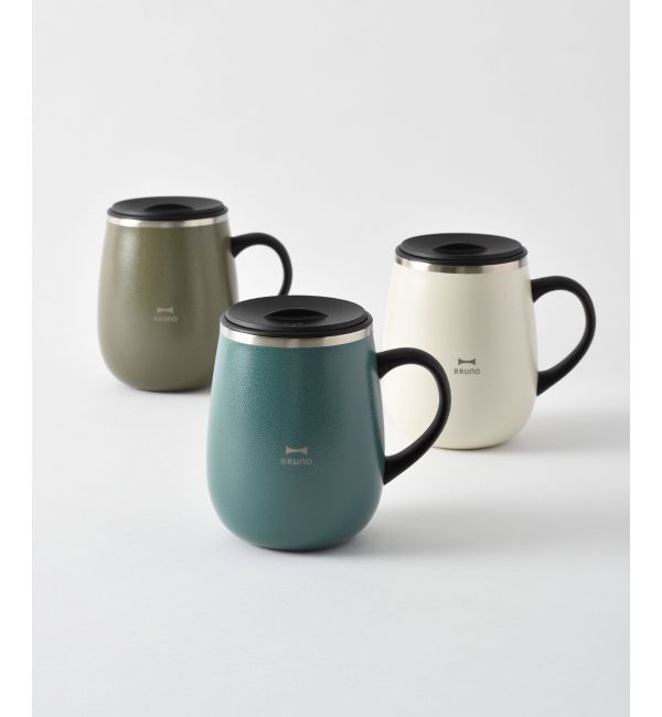 BRUNO「蓋つきステンレスマグ tall」|グラス・マグカップ|