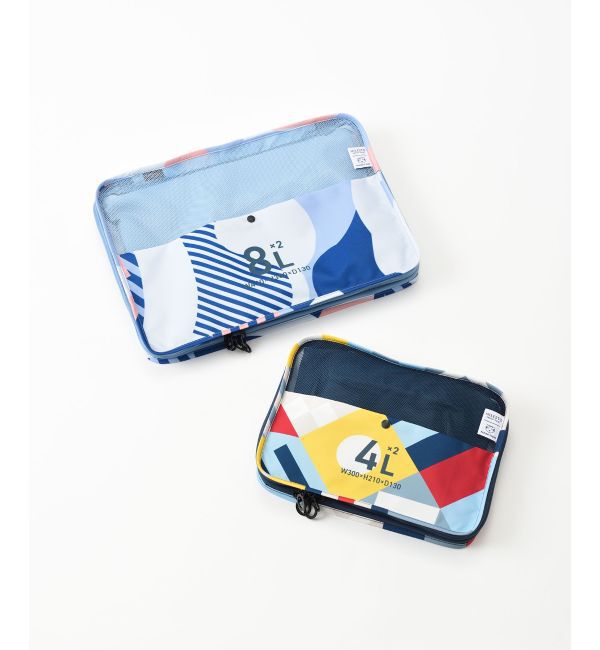 MILESTO「MILESTO&times;PAPIERTIGRE 圧縮パッキングオーガナイザー 4L&times;2」|トラベルグッズ|