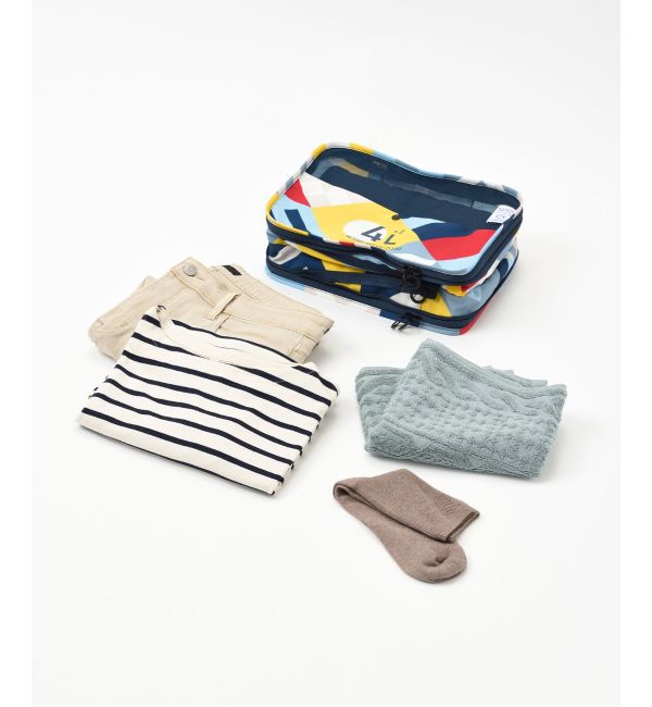 MILESTO「MILESTO&times;PAPIERTIGRE 圧縮パッキングオーガナイザー 4L&times;2」|トラベルグッズ|