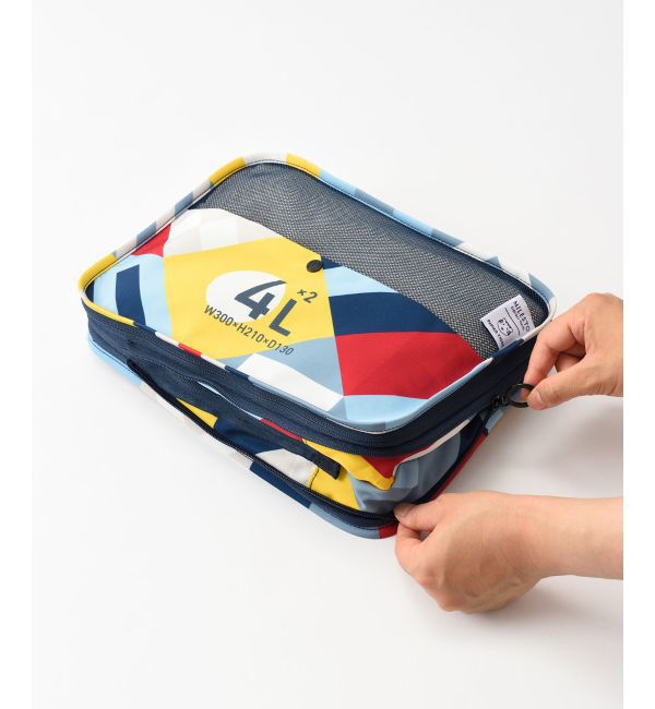 MILESTO「MILESTO&times;PAPIERTIGRE 圧縮パッキングオーガナイザー 4L&times;2」|トラベルグッズ|