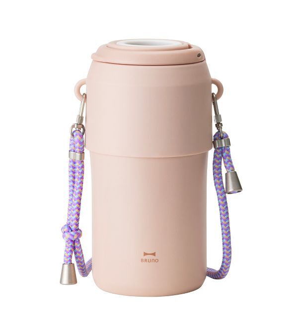 BRUNO「ステンレスペットボトルホルダー」|食器・キッチングッズ|ピンク