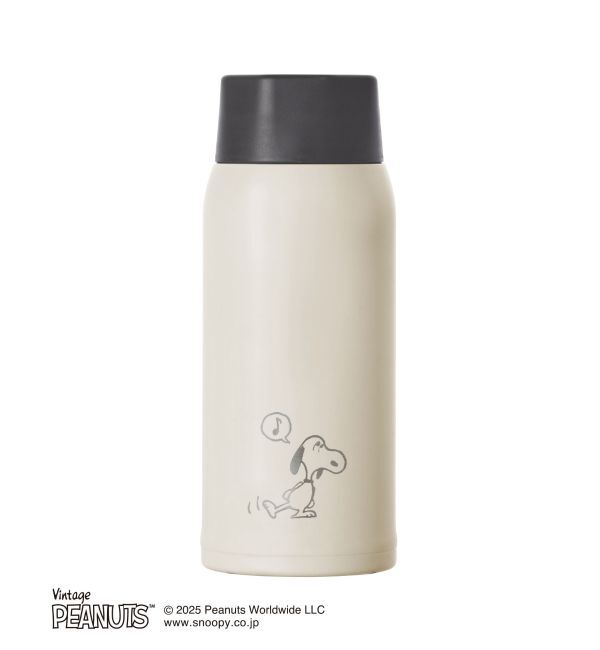 BRUNO「PEANUTS軽量ステンレススクリューボトル medium」|食器・キッチングッズ|ベージュ