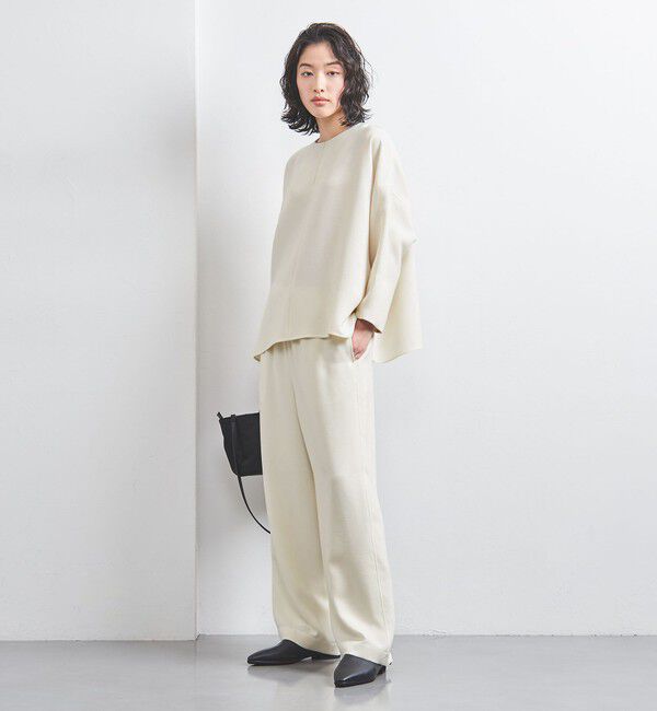 UNITED ARROWS「COMFY ストレート イージーパンツ WHITE -UVカット ウォッシャブル-」|その他|