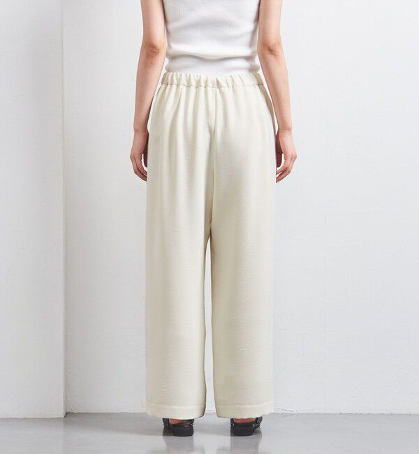 UNITED ARROWS「COMFY ストレート イージーパンツ WHITE -UVカット ウォッシャブル-」|その他|