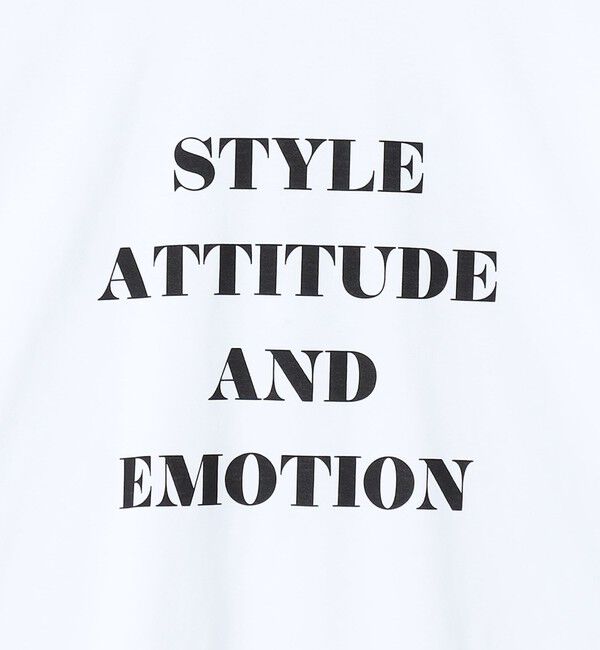 UNITED ARROWS「＜SACRA＞メッセージプリント Tシャツ」|Tシャツ・カットソー|