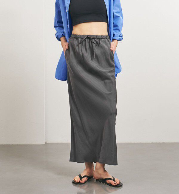 UNITED ARROWS「＜TO UNITED ARROWS＞フレア マキシスカート」|フレア|