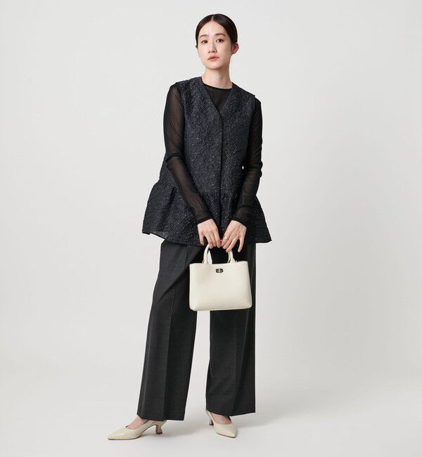 UNITED ARROWS「クラスプ スクエア ミニトートバッグ」|トートバッグ|