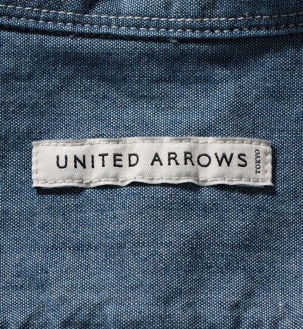 UNITED ARROWS「シオタ スビンシャンブレー ワークシャツ「SLOW &　」」|シャツ・ブラウス|