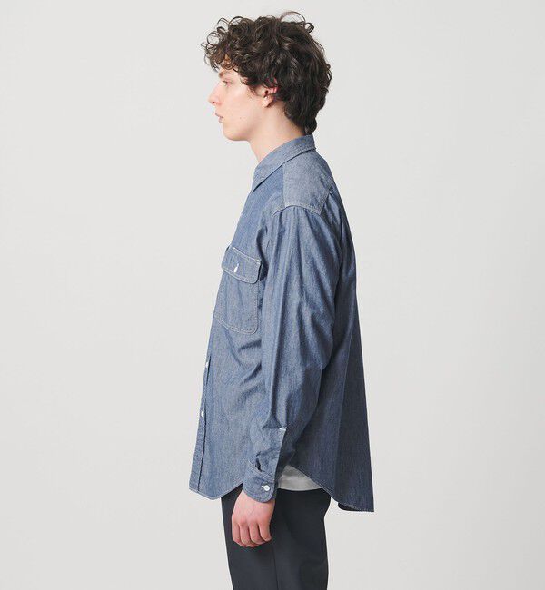 UNITED ARROWS「シオタ スビンシャンブレー ワークシャツ「SLOW &　」」|シャツ・ブラウス|