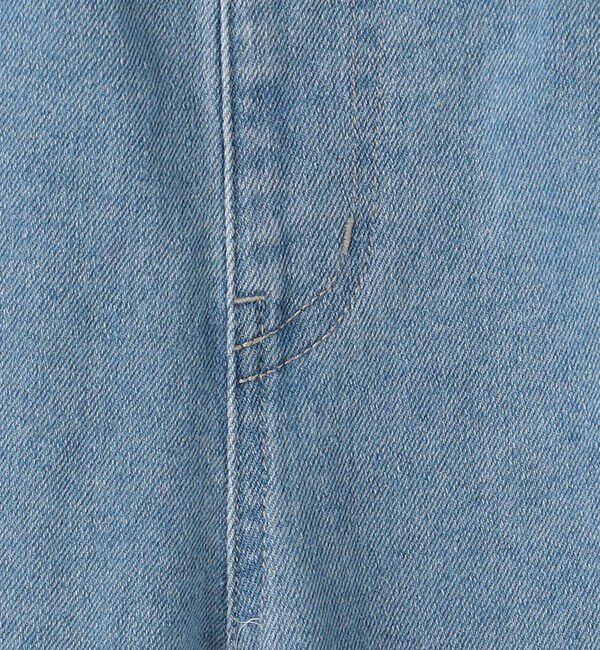 UNITED ARROWS green label relaxing「ストレッチデニム ストレートパンツ / キッズ  100cm-160cm - ストレッチ -」|デニム|