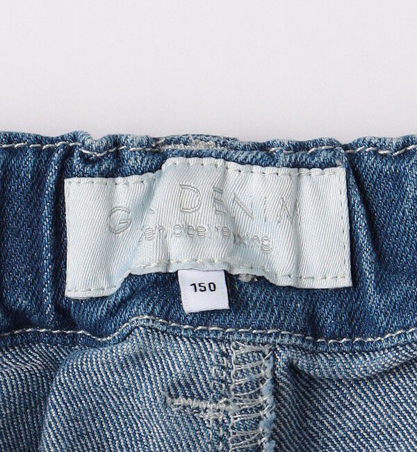 UNITED ARROWS green label relaxing「ストレッチデニム ストレートパンツ / キッズ  100cm-160cm - ストレッチ -」|デニム|