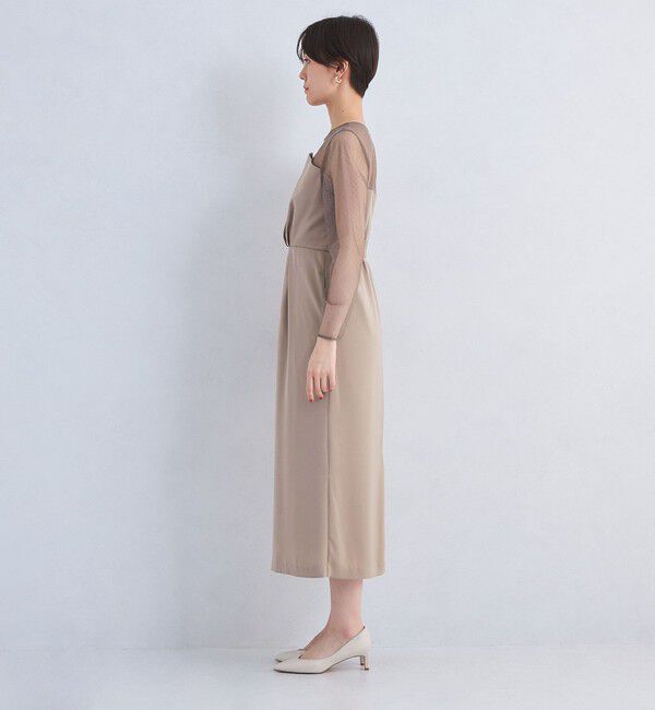 UNITED ARROWS green label relaxing「ドットチュール ビスチェ ワンピース 2」|ワンピース|