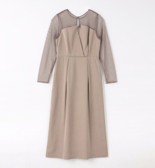 UNITED ARROWS green label relaxing「ドットチュール ビスチェ ワンピース 2」|ワンピース|