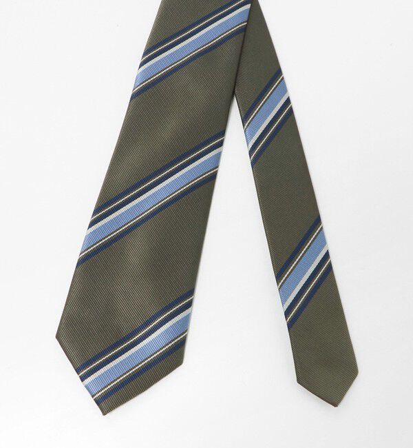 UNITED ARROWS green label relaxing「GLR ポリエステル ウォッシャブル ストライプ3 ネクタイ」|ネクタイ・蝶ネクタイ|