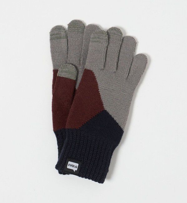 UNITED ARROWS green label relaxing「＜EVOLG＞CRACKED グローブ -タッチスクリーン対応-」|手袋|