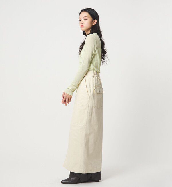 EMMEL REFINES「＜EMMEL REFINES＞EM ベイカーライク ステッチ スカート」|スカート|