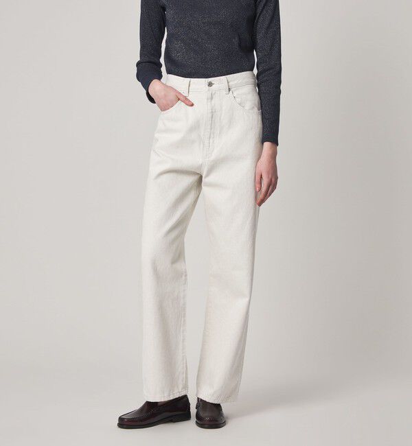 STEVEN ALAN「＜Steven Alan＞コットン ストレート デニムパンツ」|デニム|