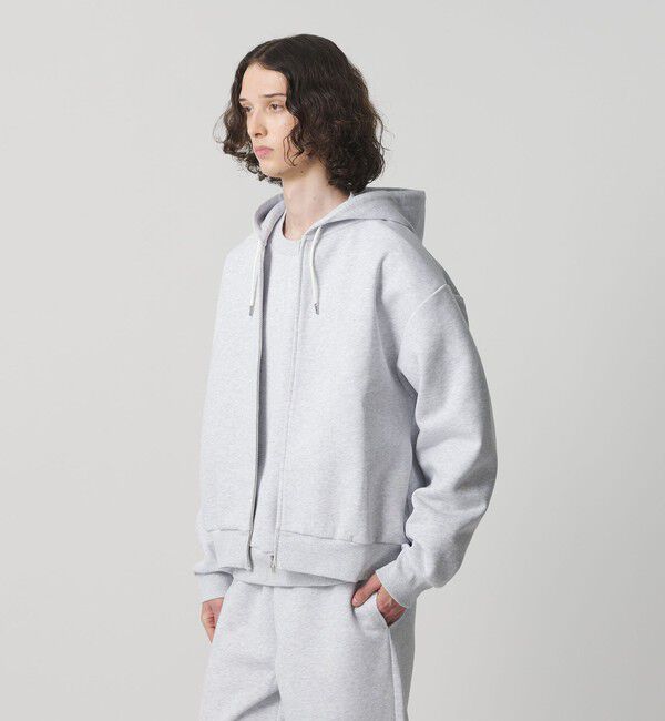 MONKEY TIME「ボンディング フルジップ フーディー」|カーディガン|