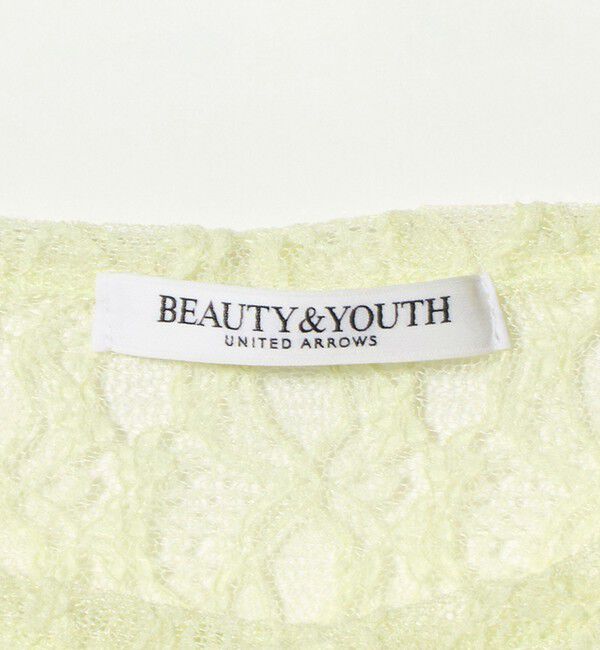 BEAUTY&YOUTH UNITED ARROWS「フラワーレース プルオーバー」|Tシャツ・カットソー|