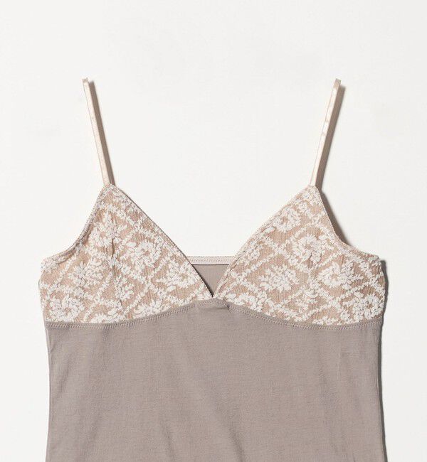 ATTISESSION「＜ATTISESSION＞ランジェリーライク キャミソール」|キャミソール|