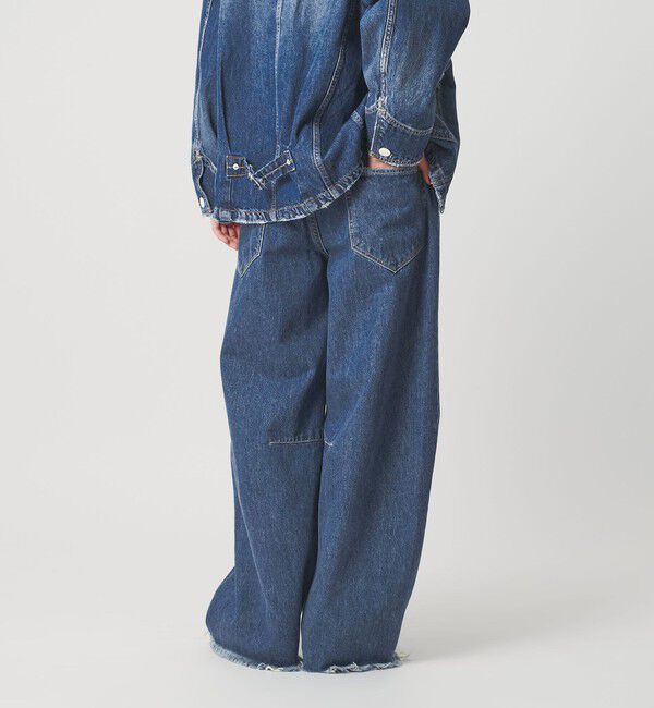 BEAUTY&YOUTH UNITED ARROWS「【別注】＜NEEDBY heritage＞カーブデニムパンツ」|デニム|