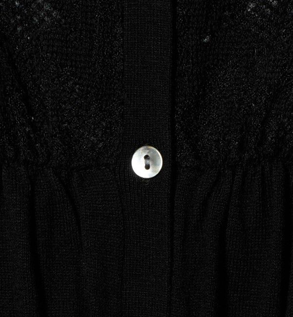 ATTISESSION「＜ATTISESSION＞レース ジャガード カーディガン」|カーディガン|