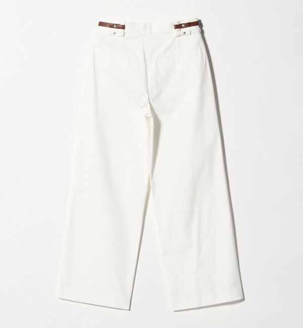 ATTISESSION「＜ATTISESSION＞ベルト 2タック ストレート パンツ 3」|その他|