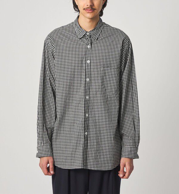 STEVEN ALAN「＜Steven Alan＞ リバティ ギンガムチェック リバースシーム シャツ LOOSE」|シャツ・ブラウス|
