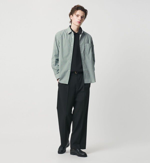 BEAUTY&YOUTH UNITED ARROWS「ブロード チェック レギュラー シャツ FORM型 」|シャツ・ブラウス|