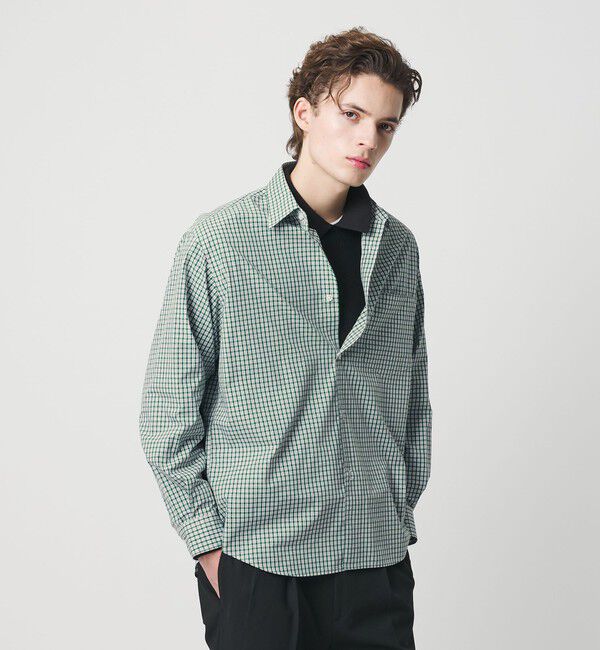 BEAUTY&YOUTH UNITED ARROWS「ブロード チェック レギュラー シャツ FORM型 」|シャツ・ブラウス|