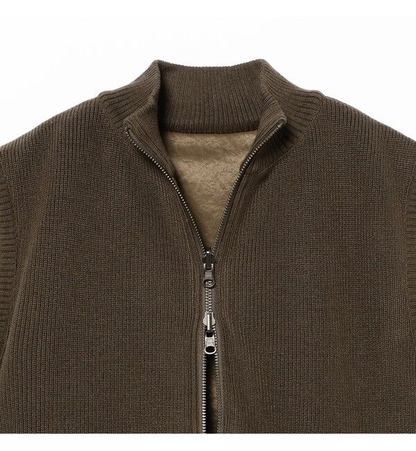 Demi-Luxe BEAMS 「TAN / リバーシブル ベスト」|ダウン|