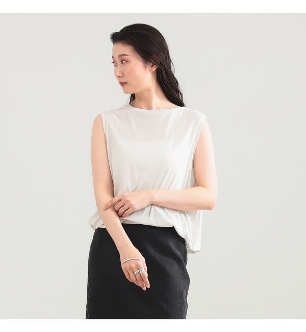 Demi-Luxe BEAMS 「COG THE BIGSMOKE / NELLY ノースリーブ トップス」|Tシャツ・カットソー|