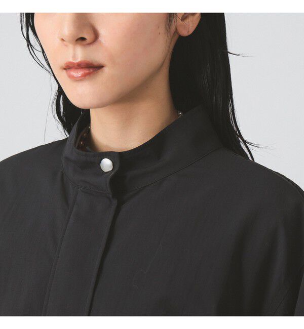 Ray BEAMS 「バック タック スタンドカラー コート（吸水速乾・UVカット）」|ダッフルコート|