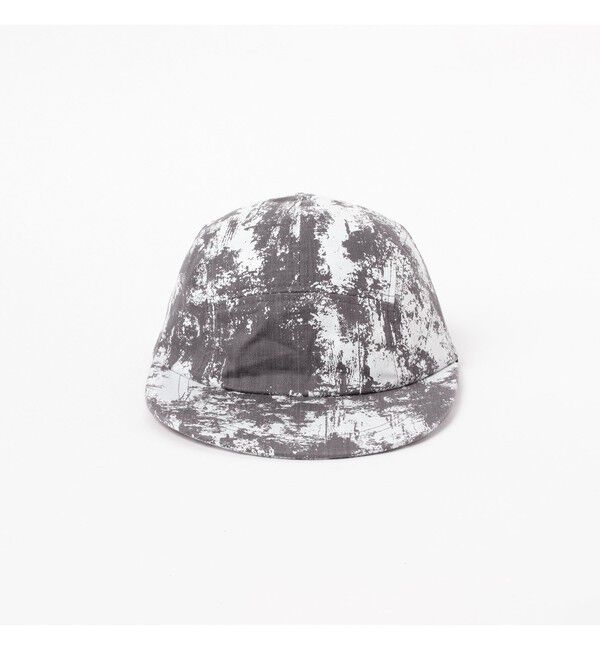 BEAMS PLUS「5PNL Long bill Cap Herringbone on Paint Print」|その他|