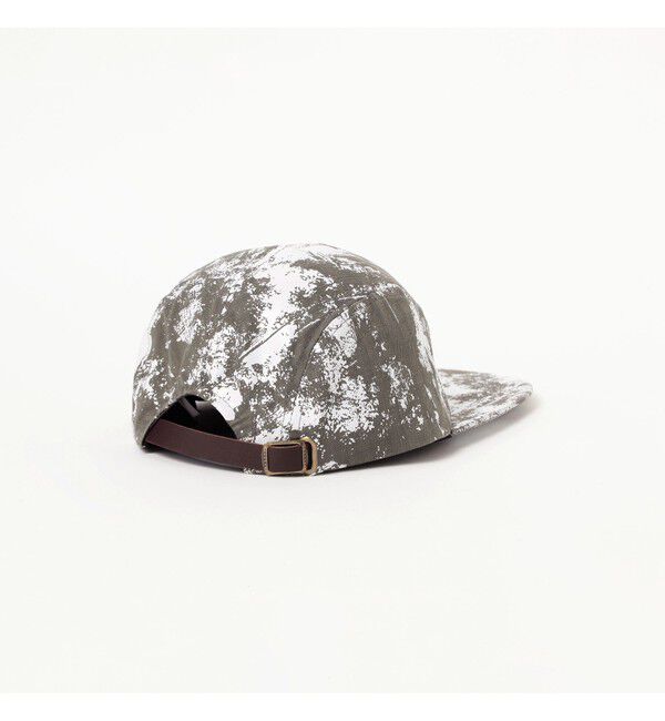 BEAMS PLUS「5PNL Long bill Cap Herringbone on Paint Print」|その他|