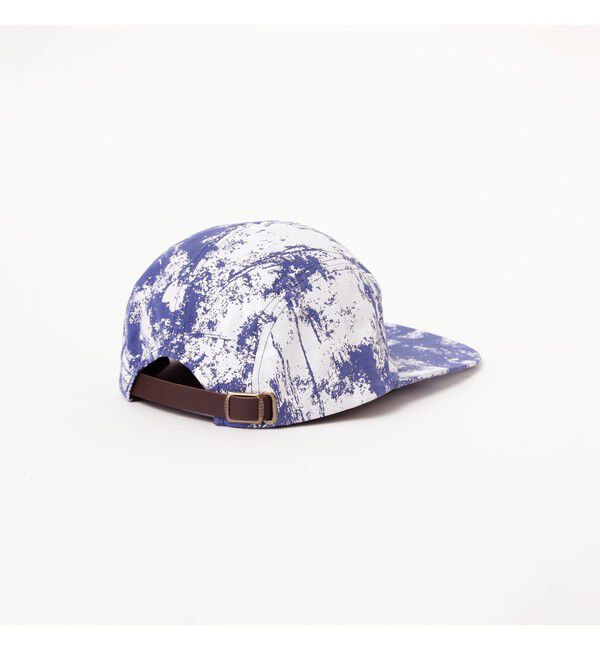 BEAMS PLUS「5PNL Long bill Cap Herringbone on Paint Print」|その他|