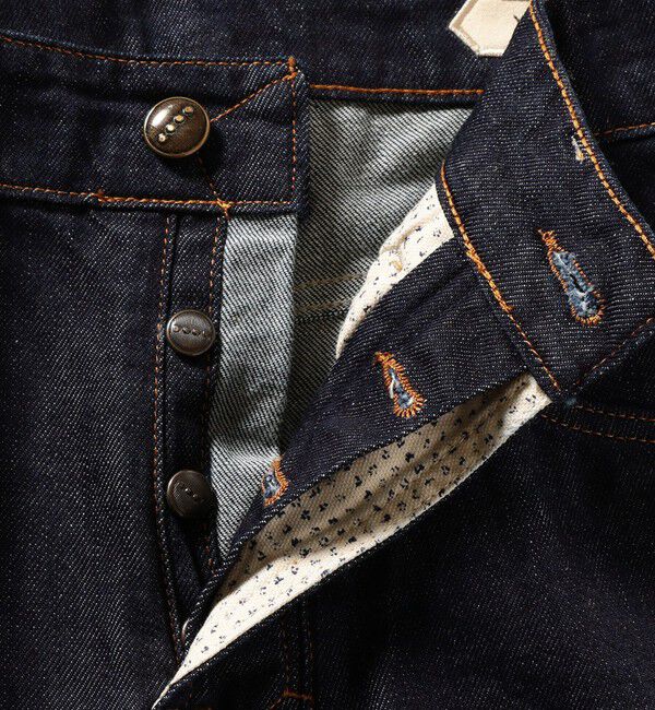 SHIPS「YCHAI: ロブスト ローデニム パンツ」|デニム|