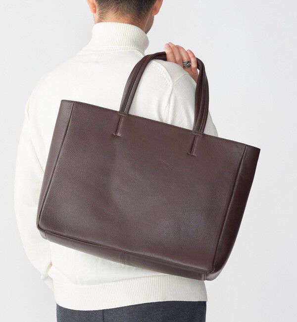 SHIPS「SHIPS: スマート レザー トートバッグ」|トートバッグ|