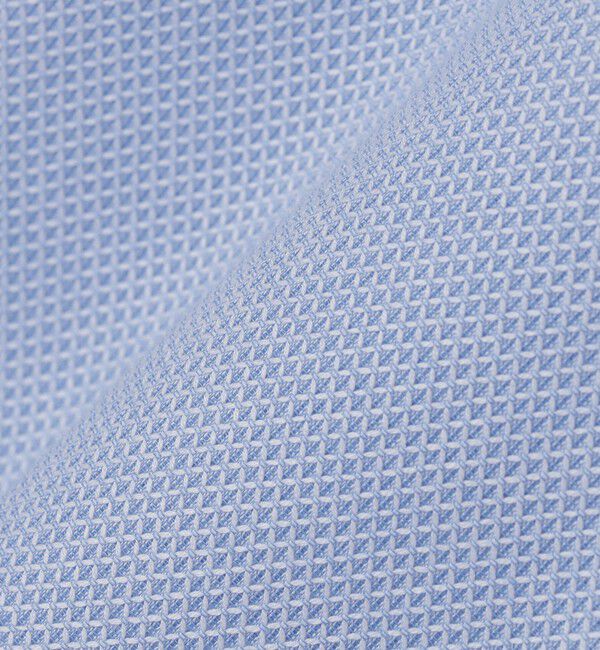 SHIPS「SHIPS: カラミ織り ボタンダウン 無地 半袖 シャツ」|シャツ・ブラウス|