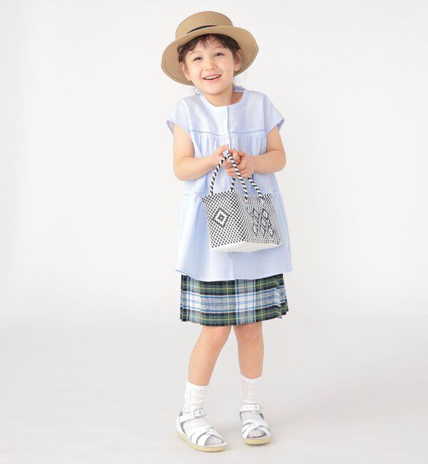 SHIPS KIDS「【SHIPS KIDS別注】Diminutivo:MINI BOLSA(SS)」|かごバッグ|