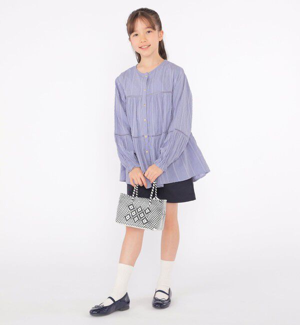 SHIPS KIDS「【SHIPS KIDS別注】Diminutivo:MINI BOLSA(SS)」|かごバッグ|
