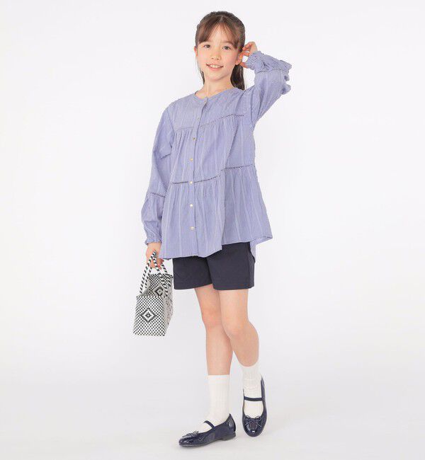 SHIPS KIDS「【SHIPS KIDS別注】Diminutivo:MINI BOLSA(SS)」|かごバッグ|
