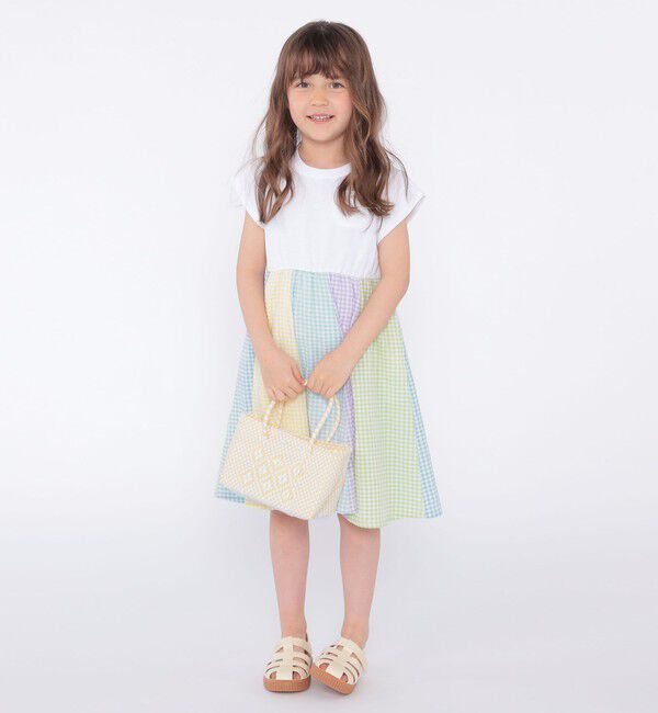 SHIPS KIDS「【SHIPS KIDS別注】Diminutivo:MINI BOLSA(SS)」|かごバッグ|