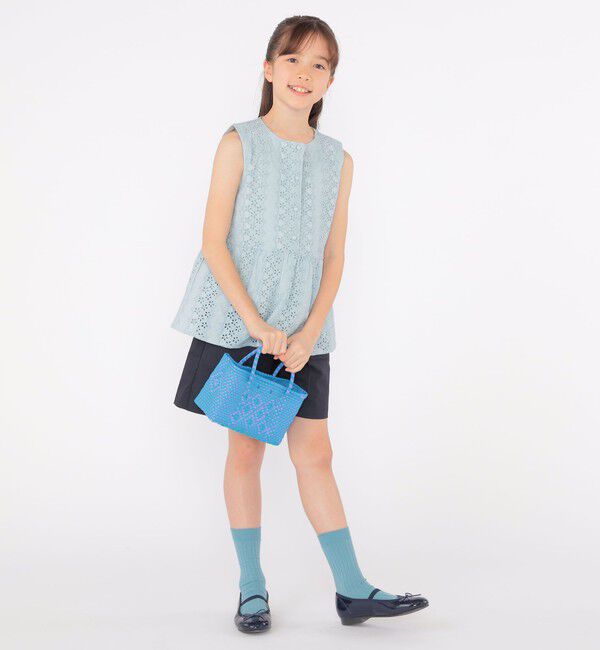SHIPS KIDS「【SHIPS KIDS別注】Diminutivo:MINI BOLSA(SS)」|かごバッグ|