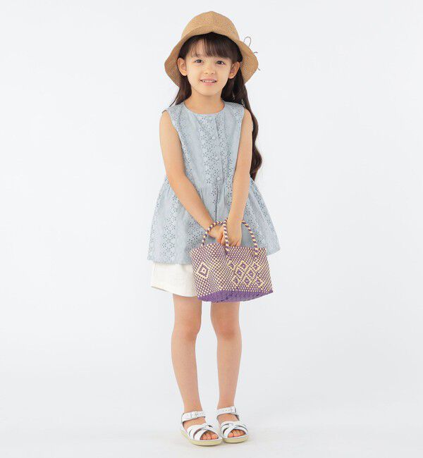 SHIPS KIDS「【SHIPS KIDS別注】Diminutivo:MINI BOLSA(SS)」|かごバッグ|
