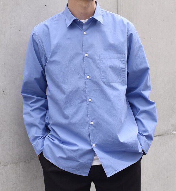 SHIPS any「SHIPS any: ストライプ / ソリッド リラックス レギュラーカラー シャツ 24SS◇」|シャツ・ブラウス|